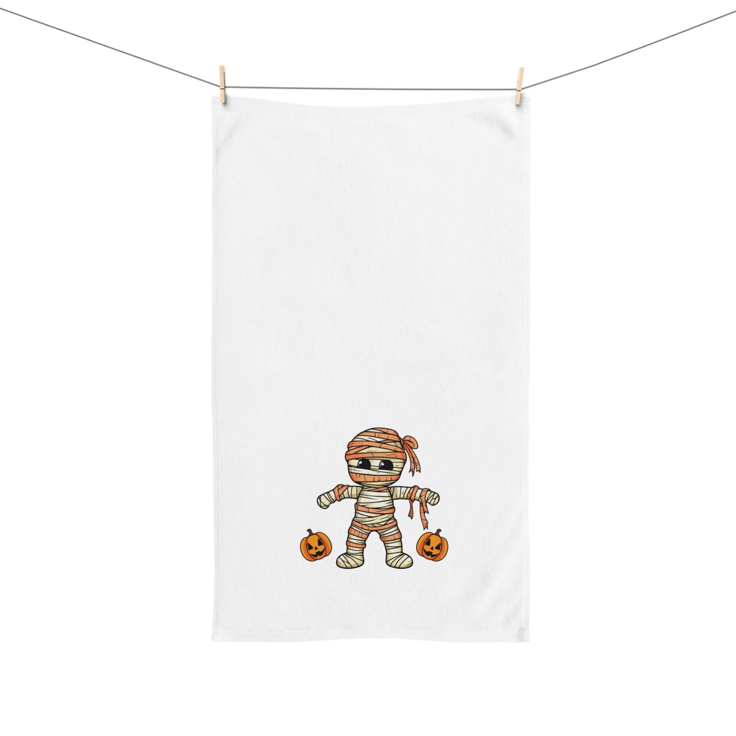 Mummy's Little Helper Halloween Hand Towel