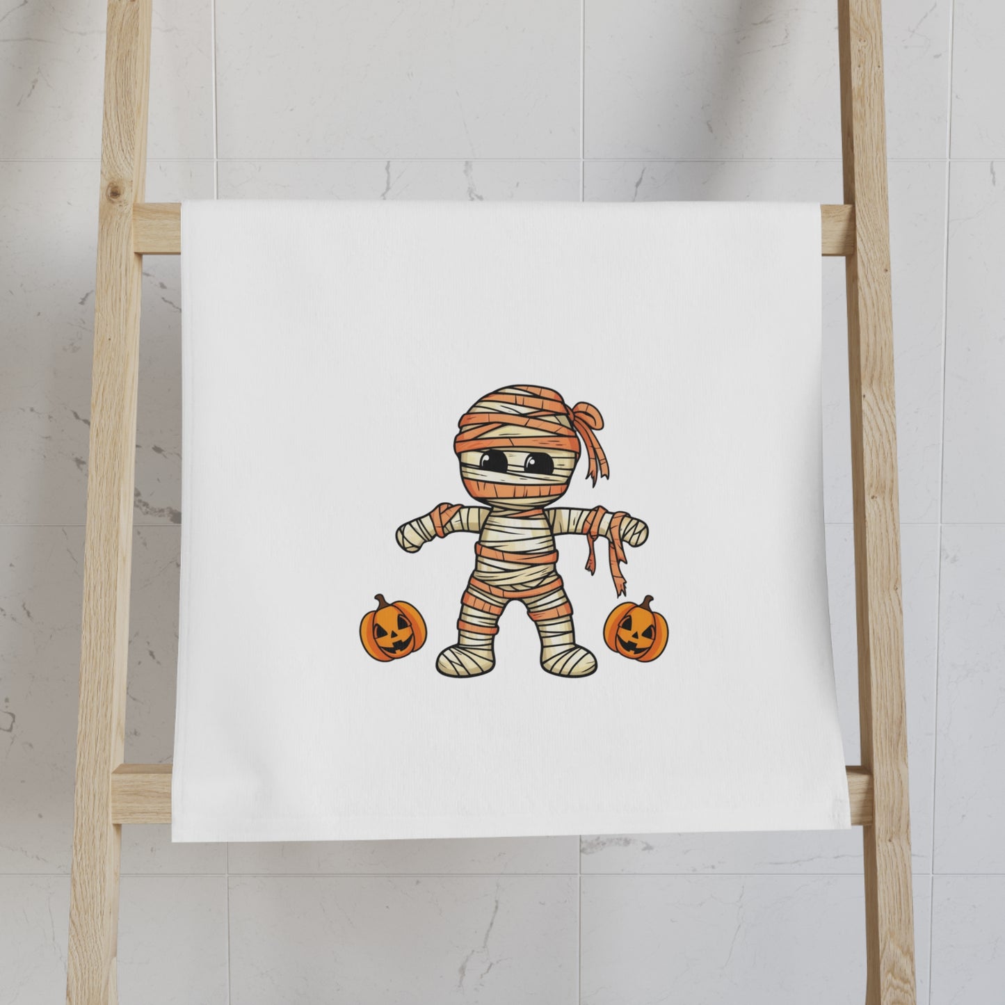 Mummy's Little Helper Halloween Hand Towel