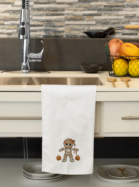 Mummy's Little Helper Halloween Hand Towel